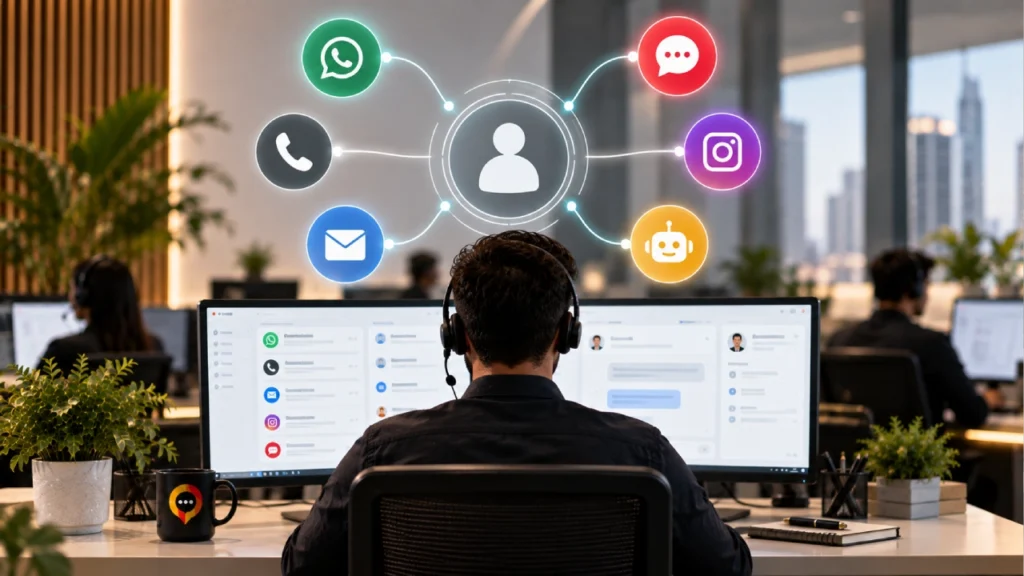 ما هو Omnichannel في خدمة العملاء؟ وكيف يوحد قنوات التواصل؟