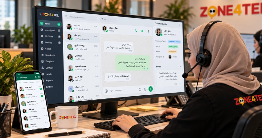إدارة واتساب للأعمال